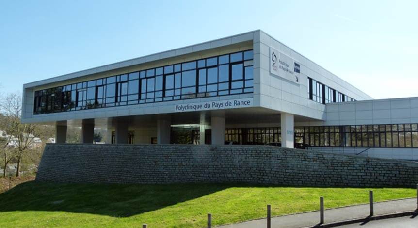 Vue extérieure Polyclinique du pays de Rance - Vivalto Santé